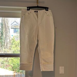 Frye Women's White Ankle & Cropped Jeans